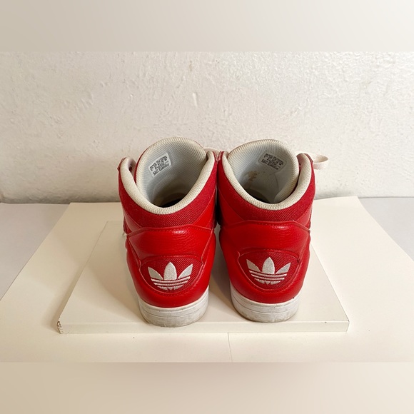 Adidas EVH 791004 High Top Athletic Shoe Sneakers - Red - Picture 4 of 6